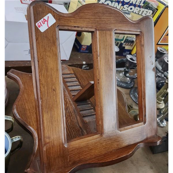 Oak Desk Top Adjustable Angle Lectern