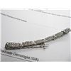 Image 3 : 14K WG Diamond Bracelet w/One Hundred Thirty Two Round