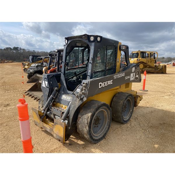 2021 JOHN DEERE 324G Skid Steer Loader - Wheel