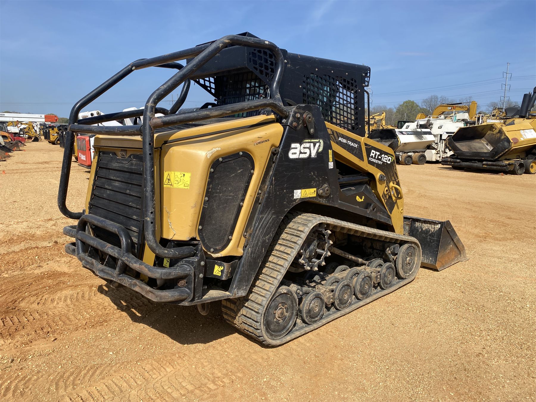 Asv Group 2020 ASV RT120F Skid Steer Loader - Crawler - J.M. Wood Auction Company ...