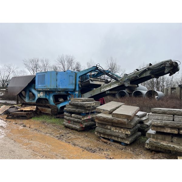 2009 TEREX XA400 Aggregate Crushing Plant