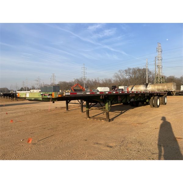 2002 TRANSCRAFT TL-80K Flatbed Trailer