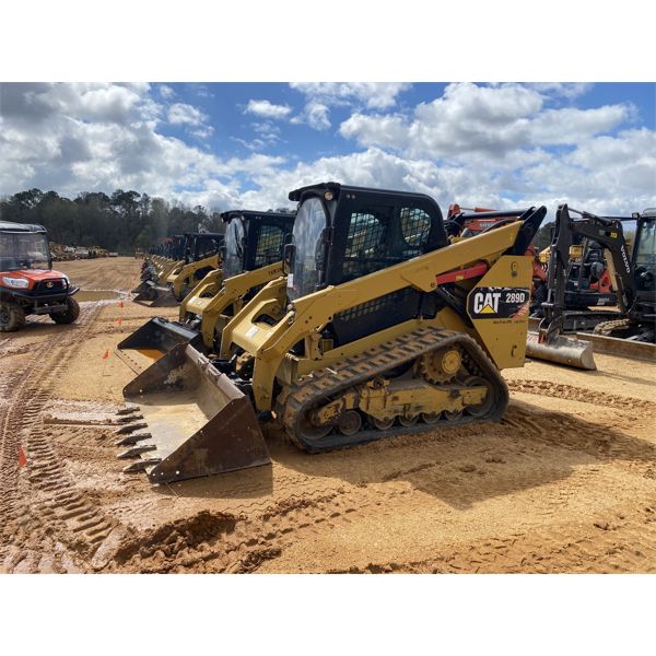 2018 CAT 289D Skid Steer Loader - Crawler