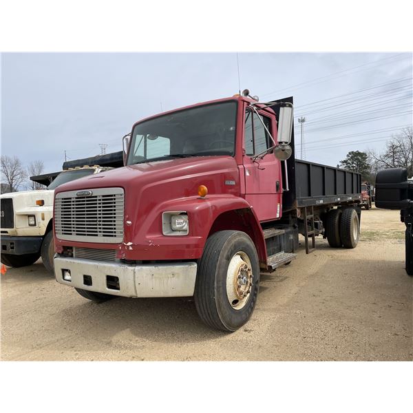 2001 FREIGHTLINER FL106 Flatbed Dump Truck