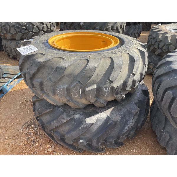 (2) 17.5-25 TIRES W/ RIMS
