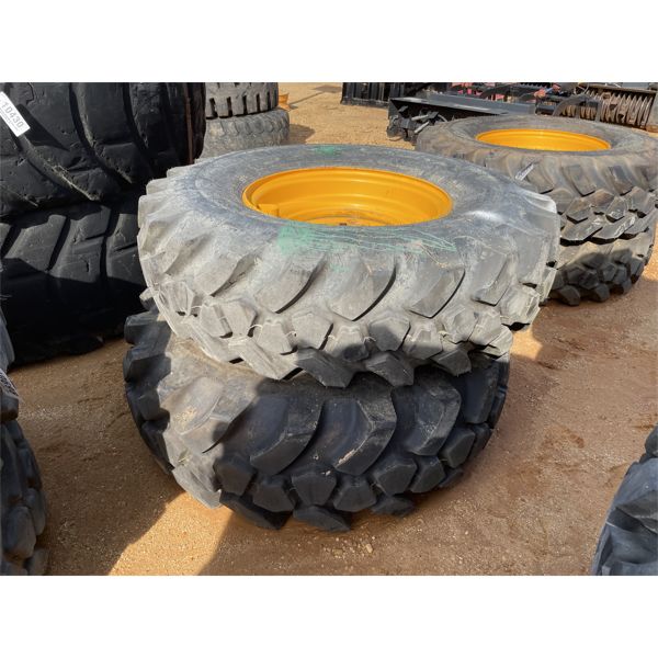 (2) 14.00-24 TIRES W/ RIMS