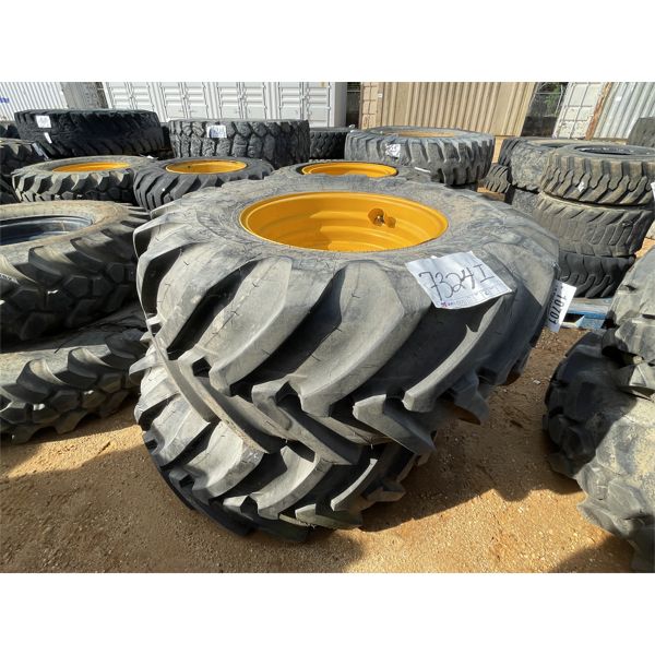 (2) 19.5-24 TIRES W/ RIMS
