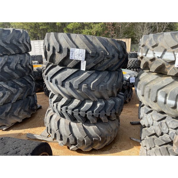 (4) 17.5-25 TIRES W/ RIMS