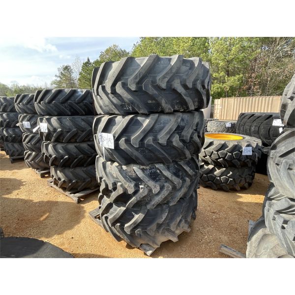 (4) 460/70-24 TIRES W/ RIMS