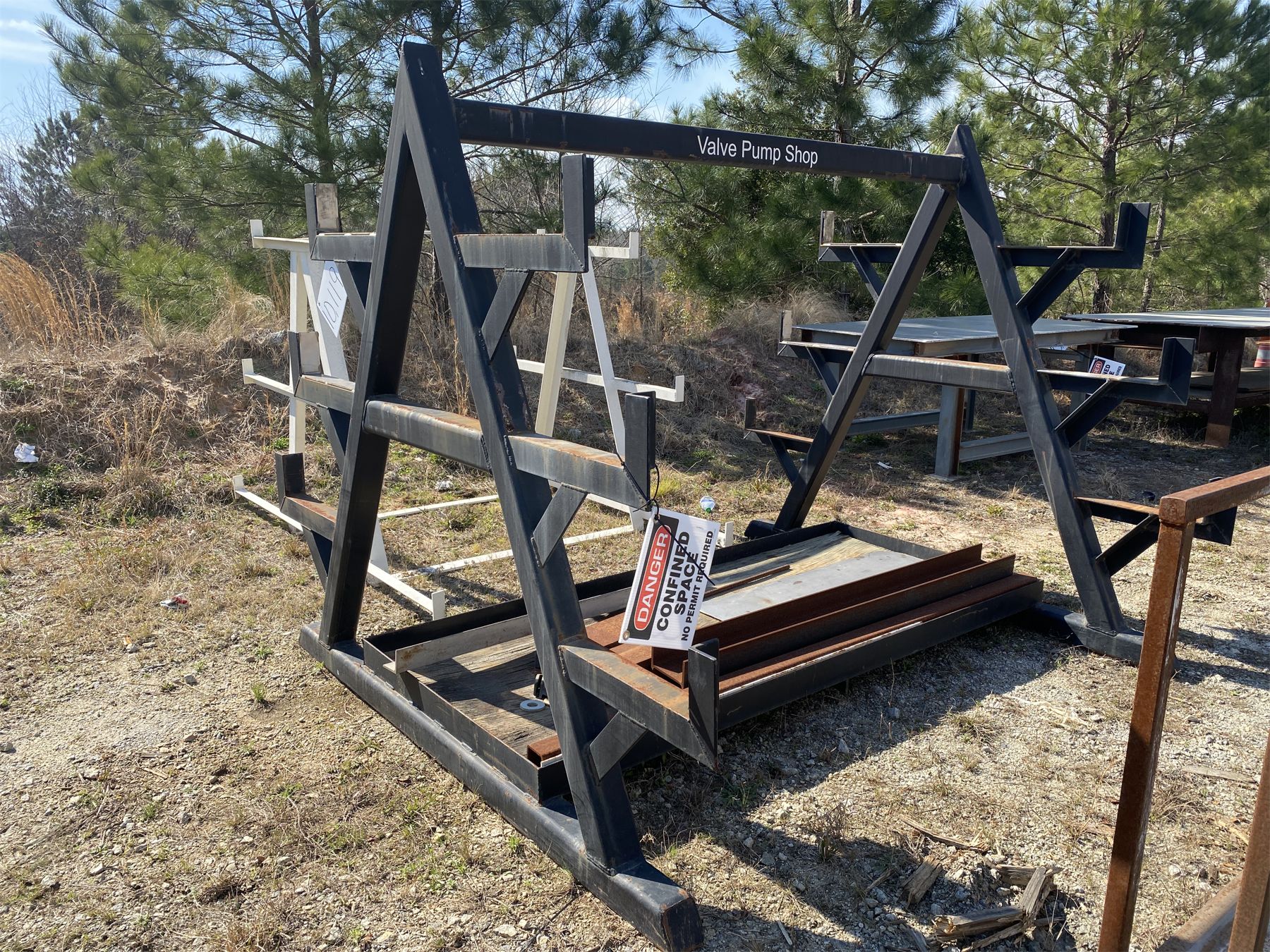 8' PIPE RACK - J.M. Wood Auction Company, Inc.