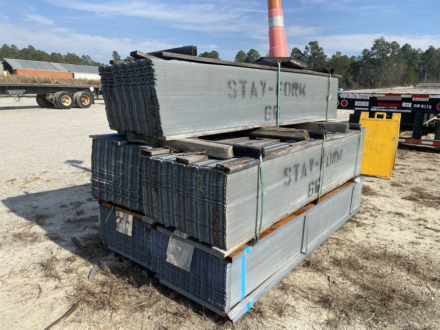 CONCRETE STAYFORM SHEETS J.M. Wood Auction Company, Inc.
