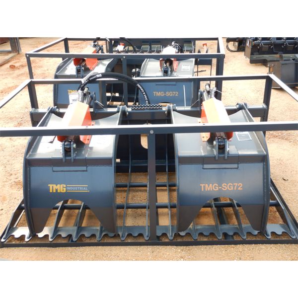 TMG INDUSTRIAL 72" SKELETON GRAPPLE BUCKET