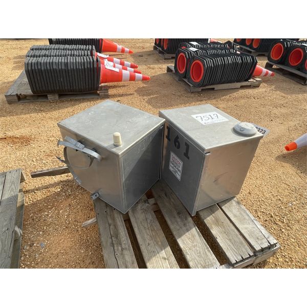 (2) TELECOM ENCLOSURES