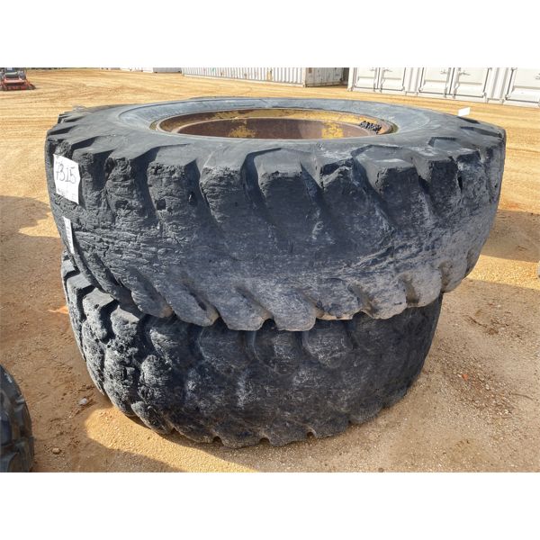 (2) 21.00-35 TIRES W/ RIMS