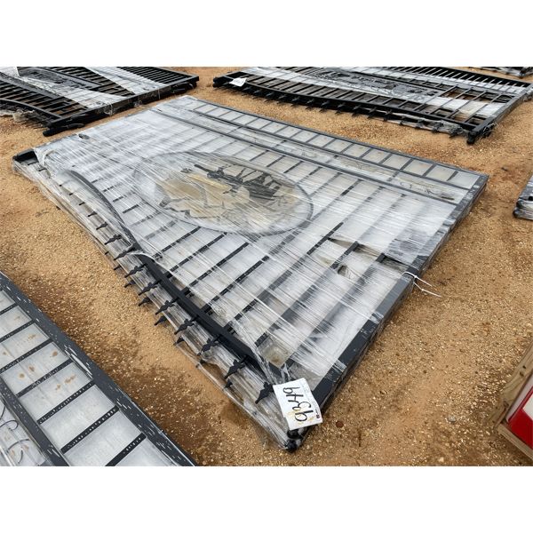 DEER SCENE 20' BI-PARTING IRON GATE