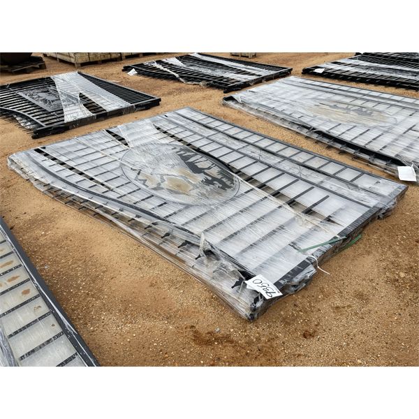 DEER SCENE 20' BI-PARTING IRON GATE