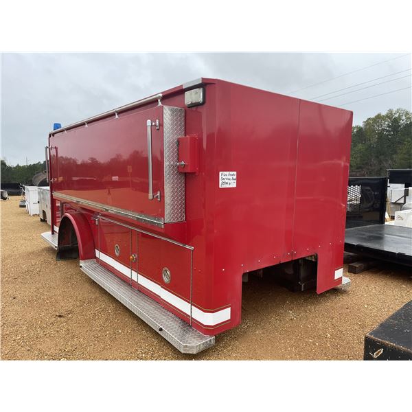 2,500 GALLON FIRE TRUCK BODY