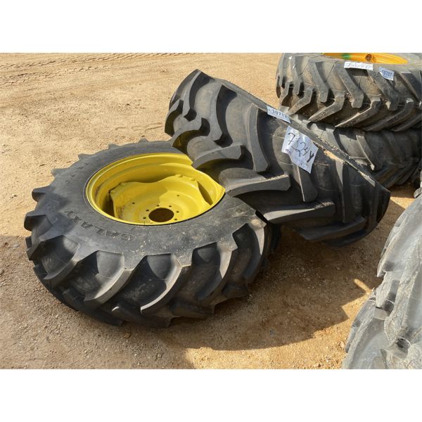 (2) 16.9-28 TIRES W/ RIMS