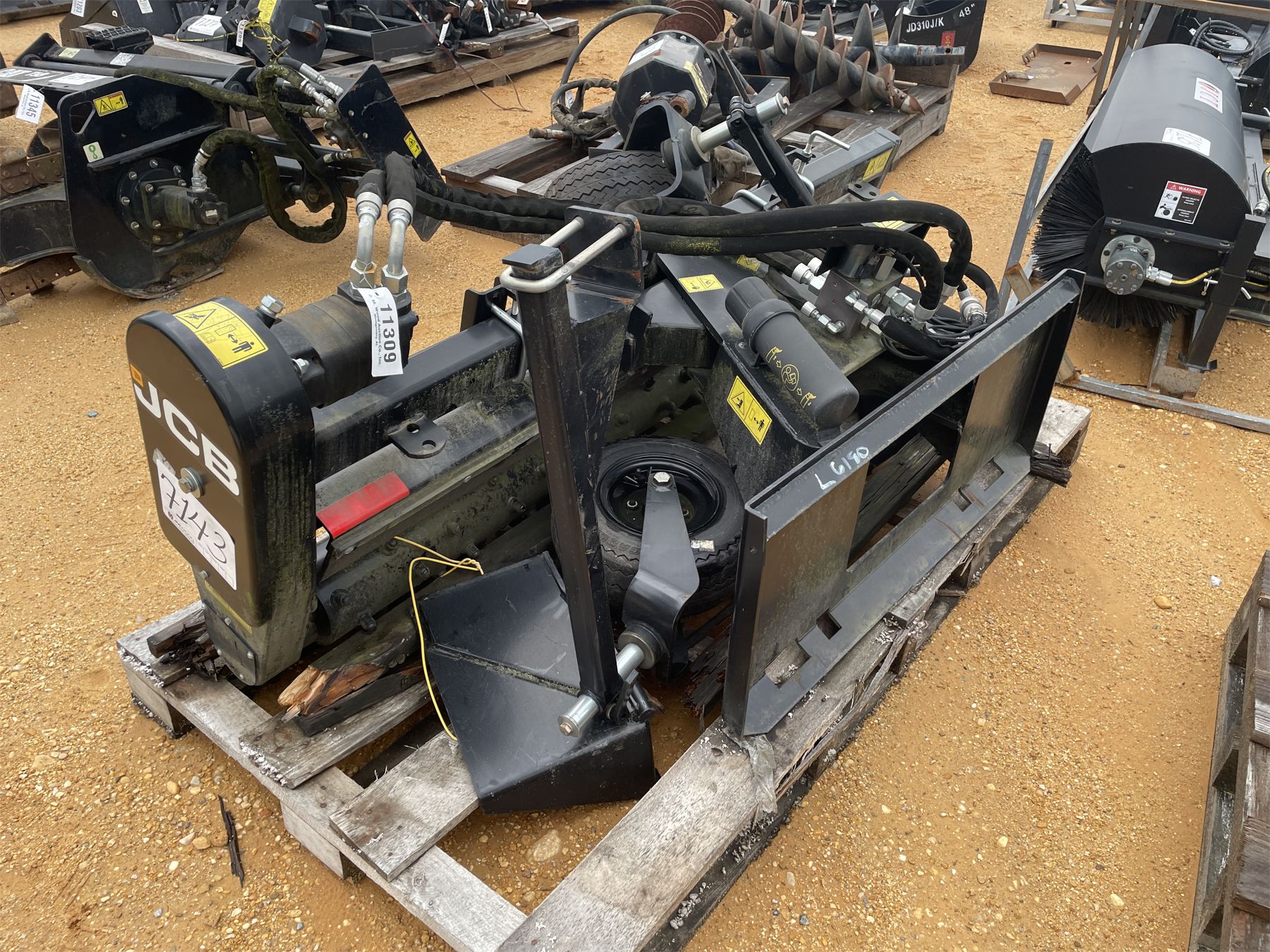 JCB 72" POWER RAKE J.M. Wood Auction Company, Inc.