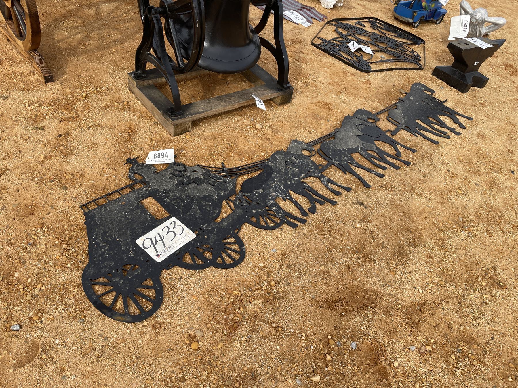 STAGE COACH SIGN - J.M. Wood Auction Company, Inc.