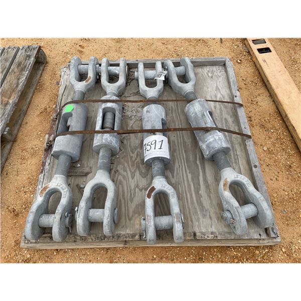 (4)  27.2 TON TURNBUCKLES