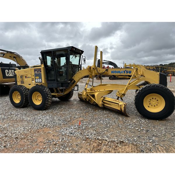 2004 KOMATSU GD655-3C Motor Grader - J.M. Wood Auction Company, Inc.