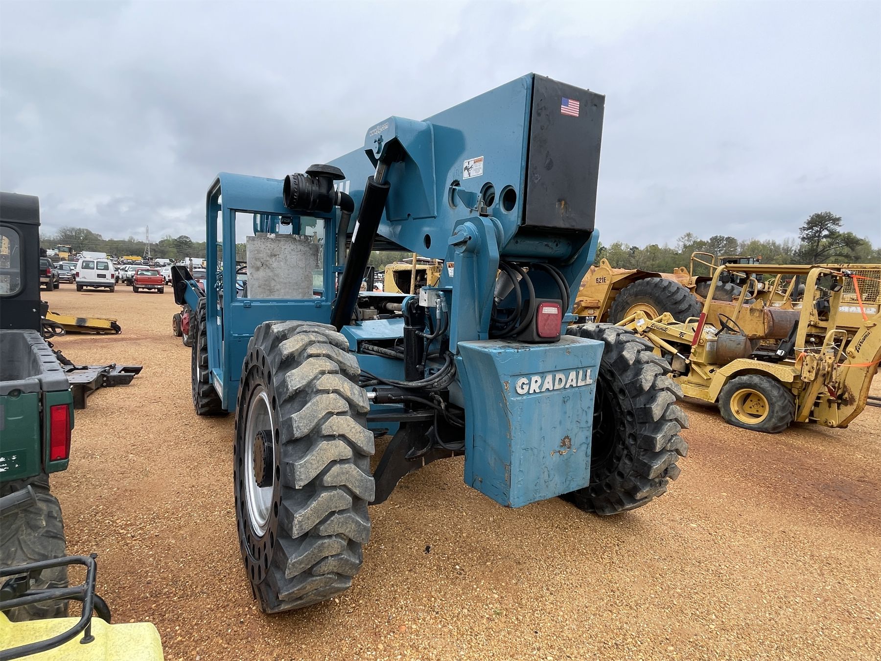 Gradall 524 Telehandler 2003 GRADALL 544D10 Forklift - Telehandler - J.M. Wood Auction Company ...