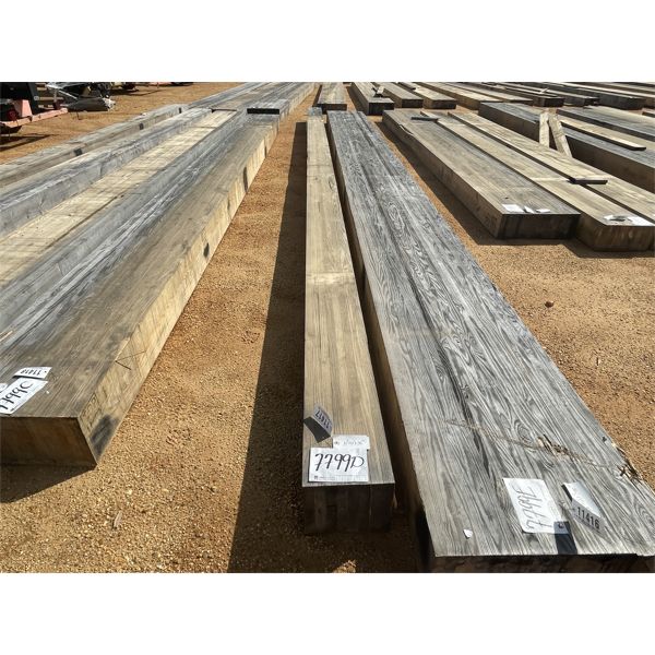 10" x 12" x 30' LAMINATED WOOD BEAM
