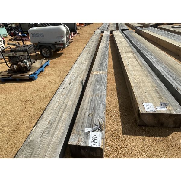 10" x 15" x 30' LAMINATED WOOD BEAM