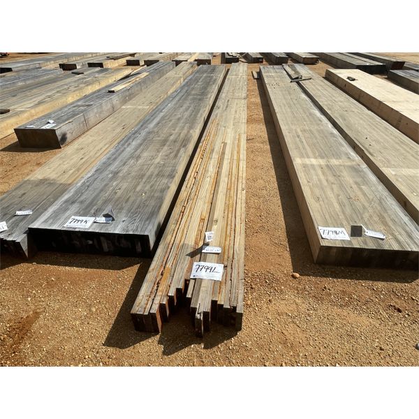 6" x 22" x 33' LAMINATED WOOD BEAM
