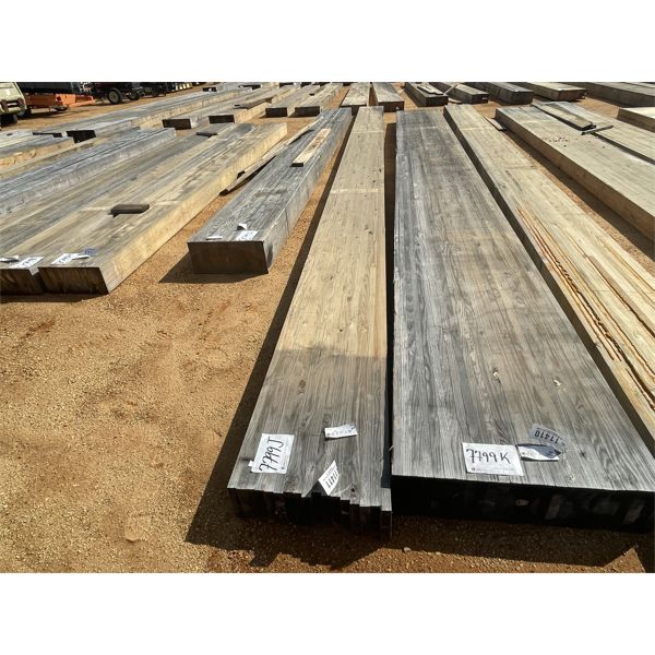 6" x 22" x 34' LAMINATED WOOD BEAM