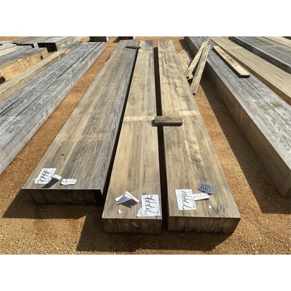 8" x 16" x 22' LAMINATED WOOD BEAM