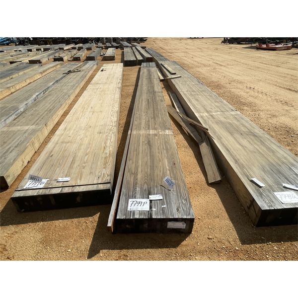 7" x 25" x 30' LAMINATED WOOD BEAM