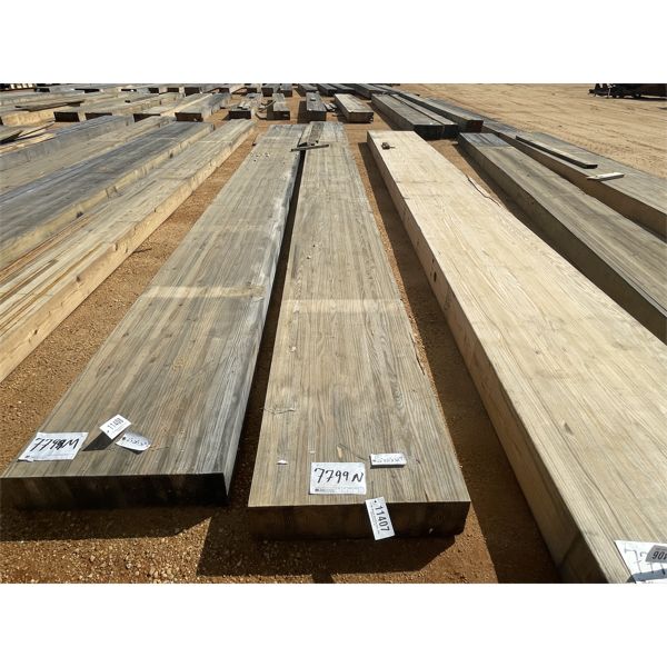 6.5" x 27" x 32' LAMINATED WOOD BEAM