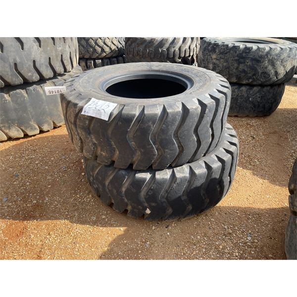 (2) 17.5-25 TIRES