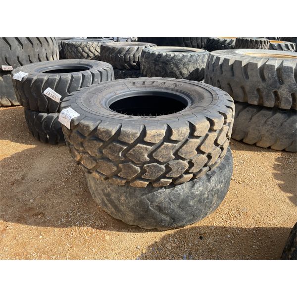 (2) 17.5-25 TIRES