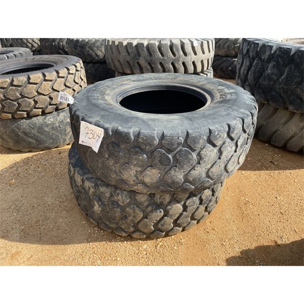 (2) 17.5-25 TIRES