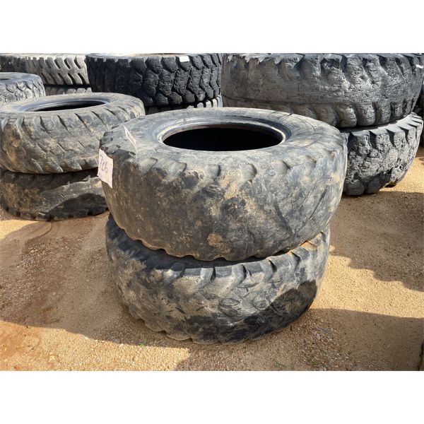 (2) 17.5-25 TIRES