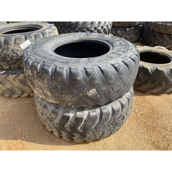 (2) 17.5-25 TIRES