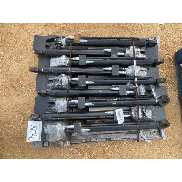 (9) PLATES & HYD CYLINDERS