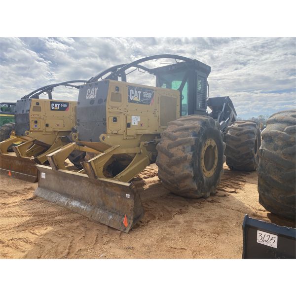 2018 CAT 555D Skidder