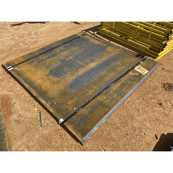 (2) 3/4" x 72" x 72" PLATE