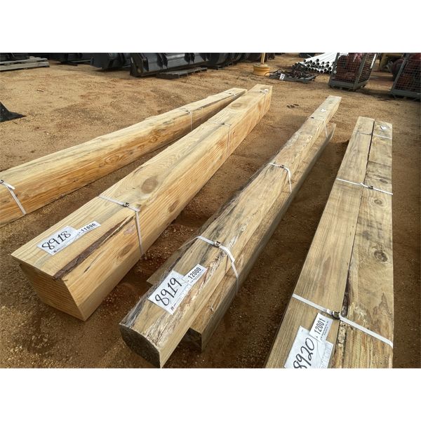 (3) 8  x 8  x 12' LUMBER