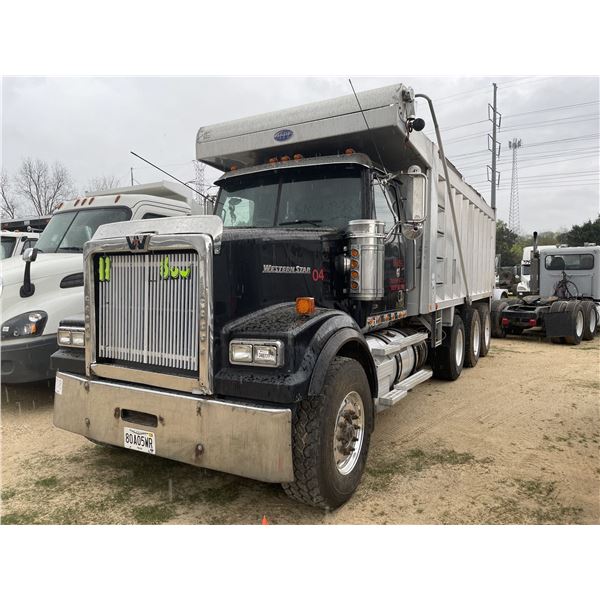 2011 WESTERN STAR 4900 Dump Truck