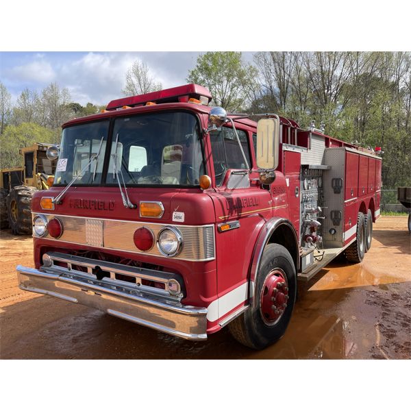 1987 FORD FIRE TRUCK Emergency Vehicle