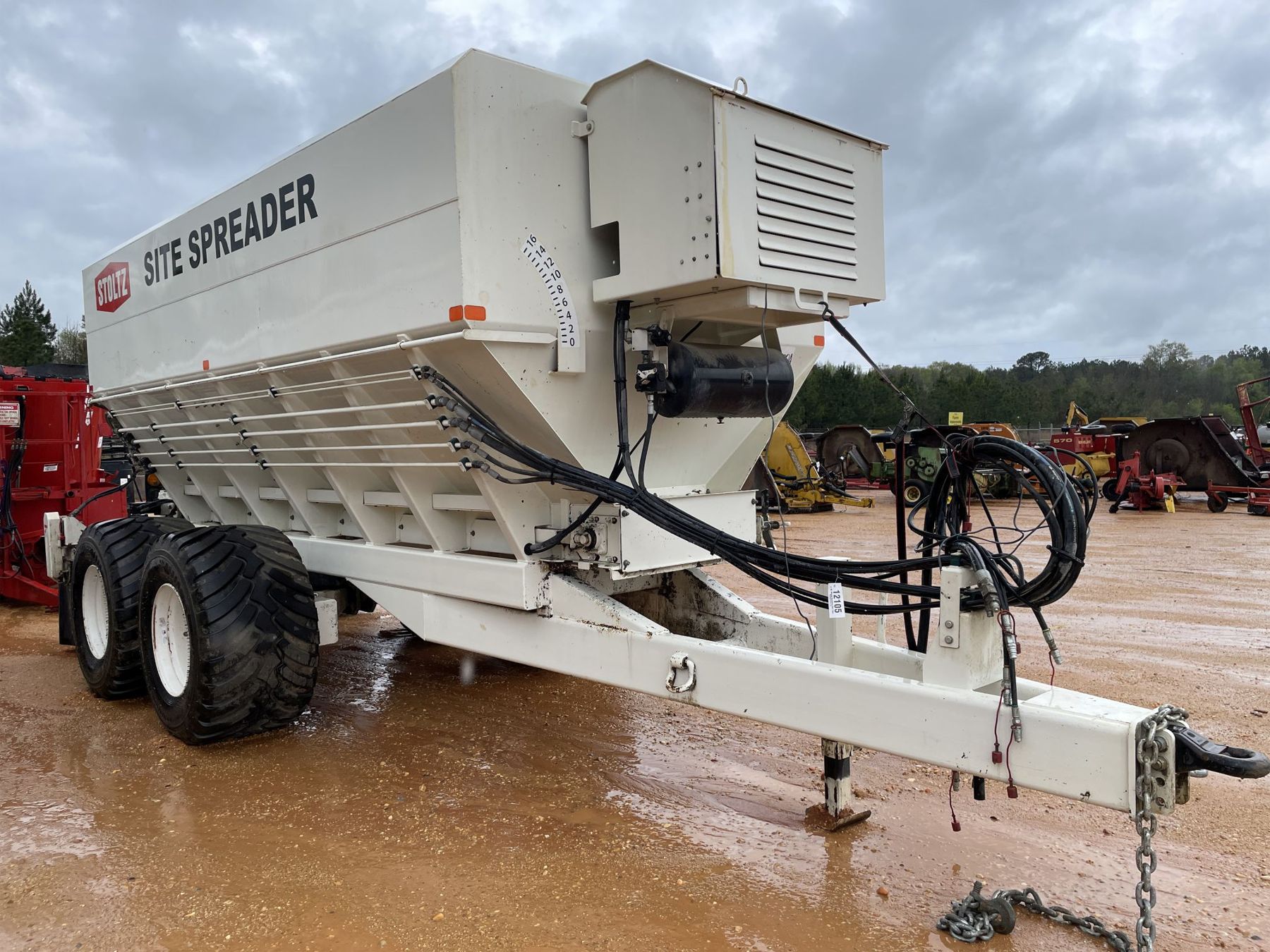 Stoliz R3 2023 STOLIZ SS1516 SITE SPREADER Aggregate Spreader - J.M. Wood Auction ...
