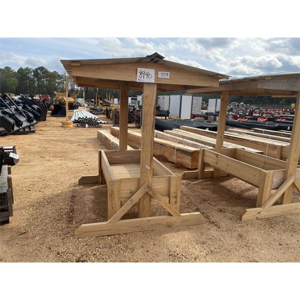 COVERED FEED TROUGH