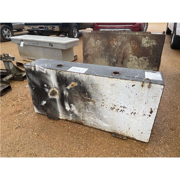 (2) L-SHAPED FUEL TANKS