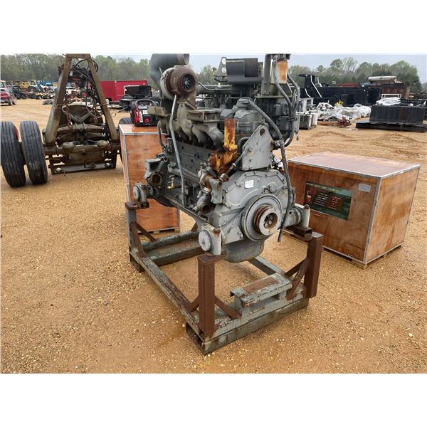 DIESEL ENGINE MTD ON STAND