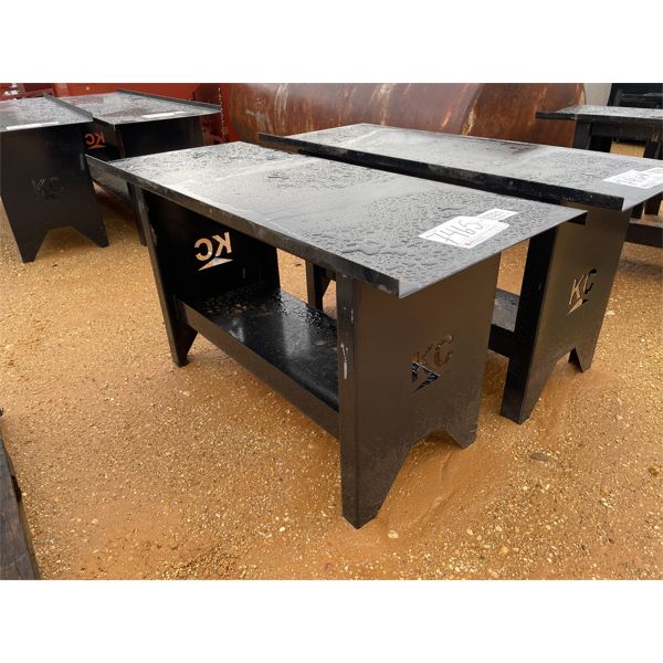 25" X 60" METAL TABLE